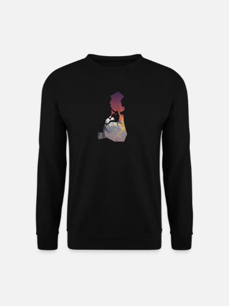 Escalade - Homme Silhouette - Sweat-shirt Unisexe - noir