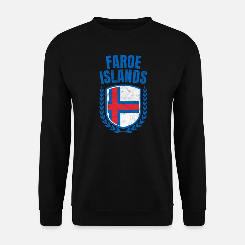 Færøerne - Unisex sweater - sort