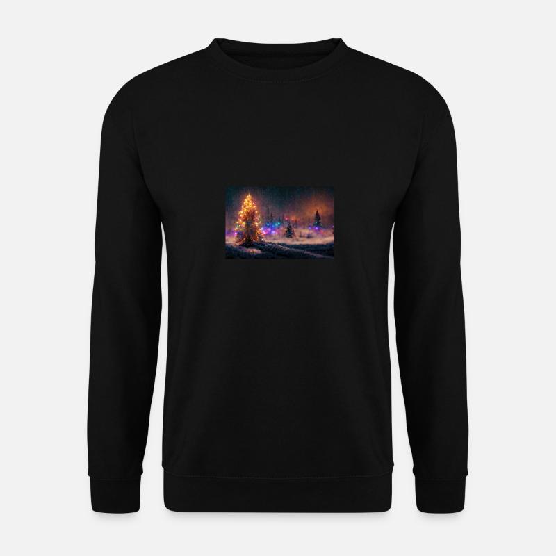 Weihnachten im Schnee - Unisex Pullover - Schwarz