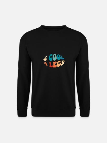 2 cool 4 legs - Unisex Pullover - Schwarz