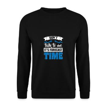 Budget Forecast Controlling Buchaltung Accounting - Unisex Pullover - Schwarz - Vorne - Alina (178cm) & Michal (187cm)