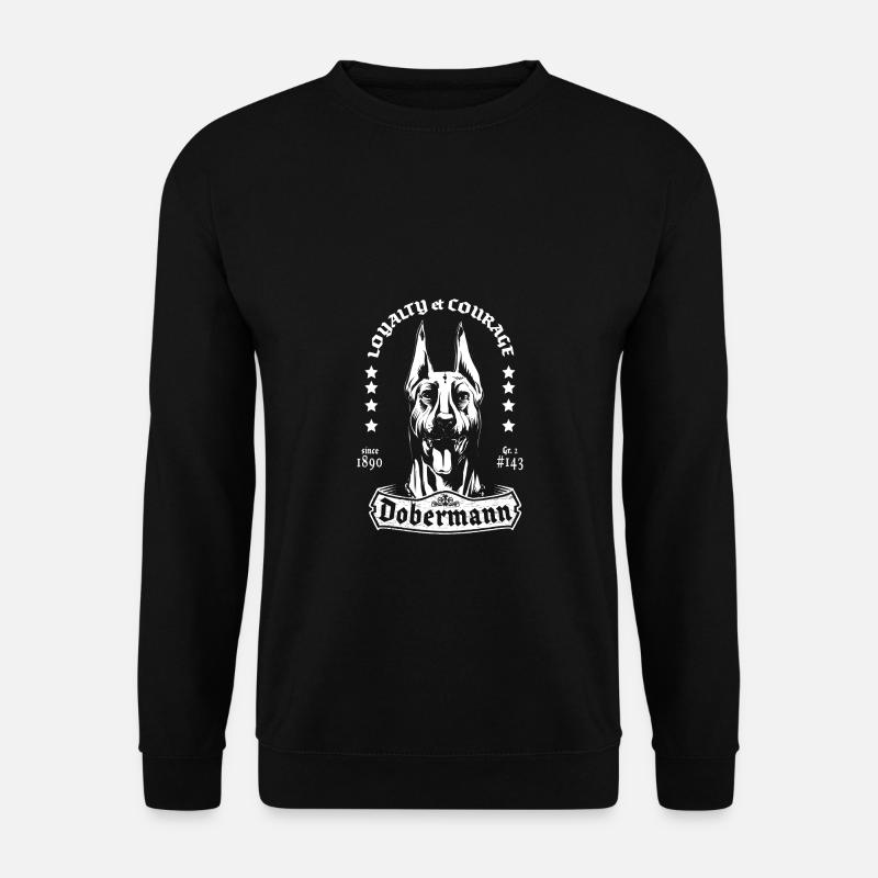 Doberman - Unisex Sweatshirt - black