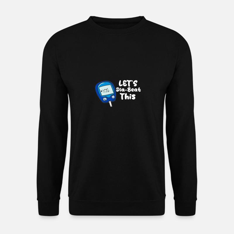 Let's Dia-Beat This - Unisex Pullover - Schwarz