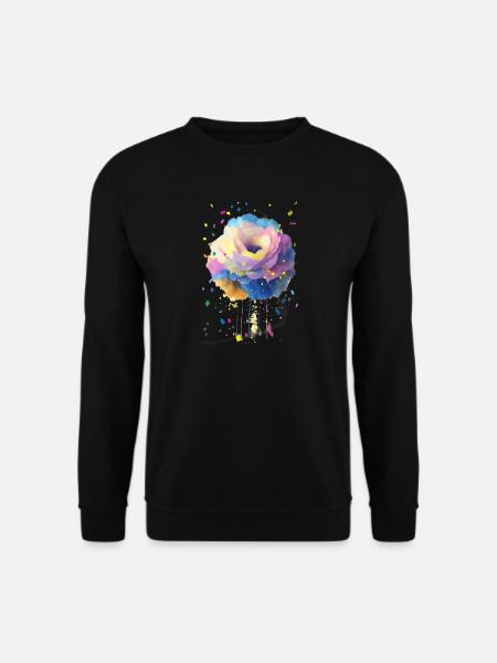 Flower - Unisex Sweatshirt - black