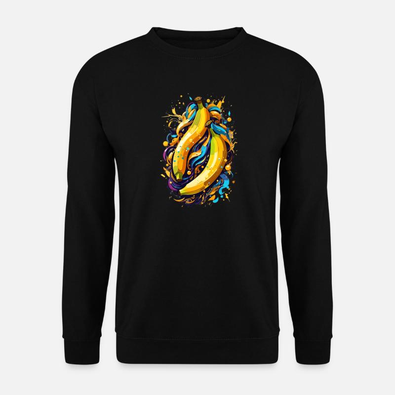 Bananas - Unisex Sweatshirt - black
