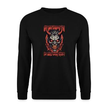 Des démons avec lesquels jouer - Sweat-shirt Unisexe - noir - Devant - Alina (178cm) & Michal (187cm)