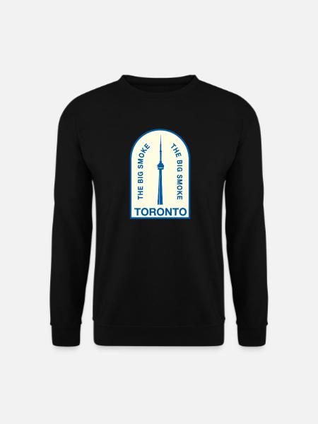 Toronto CNTower Big Smoke - Unisex Sweatshirt - black