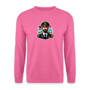 Kapitän bunt - Unisex Pullover - Pink - Vorne