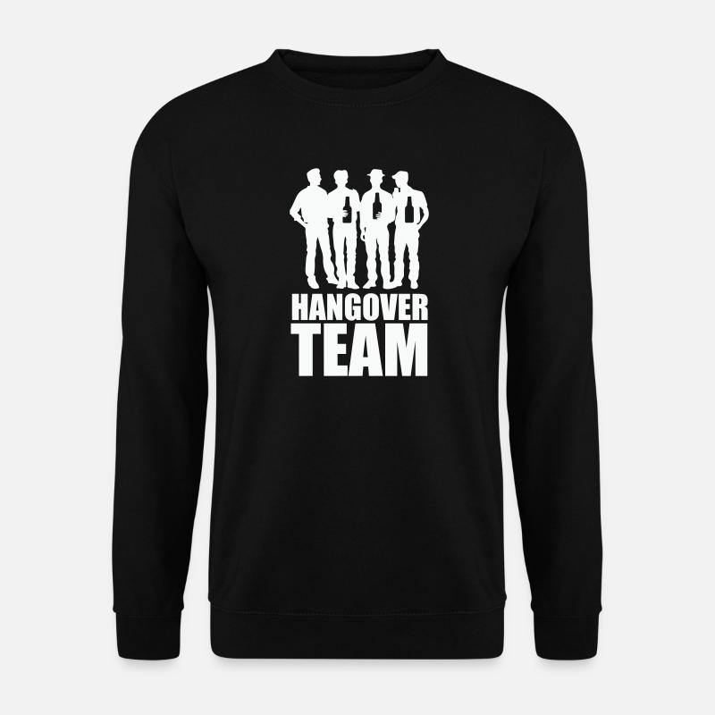 Hangover Team - Unisex Pullover - Schwarz
