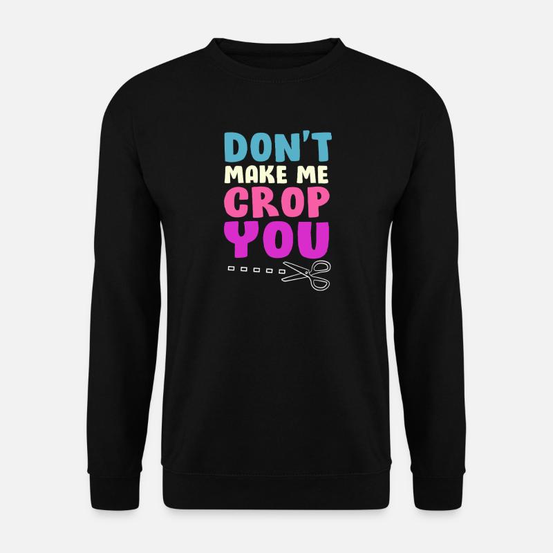Scrapbooking Scrapbook - Unisex Pullover - Schwarz
