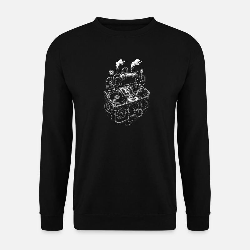Steampunk-Konsolenmusik - Unisex Pullover - Schwarz