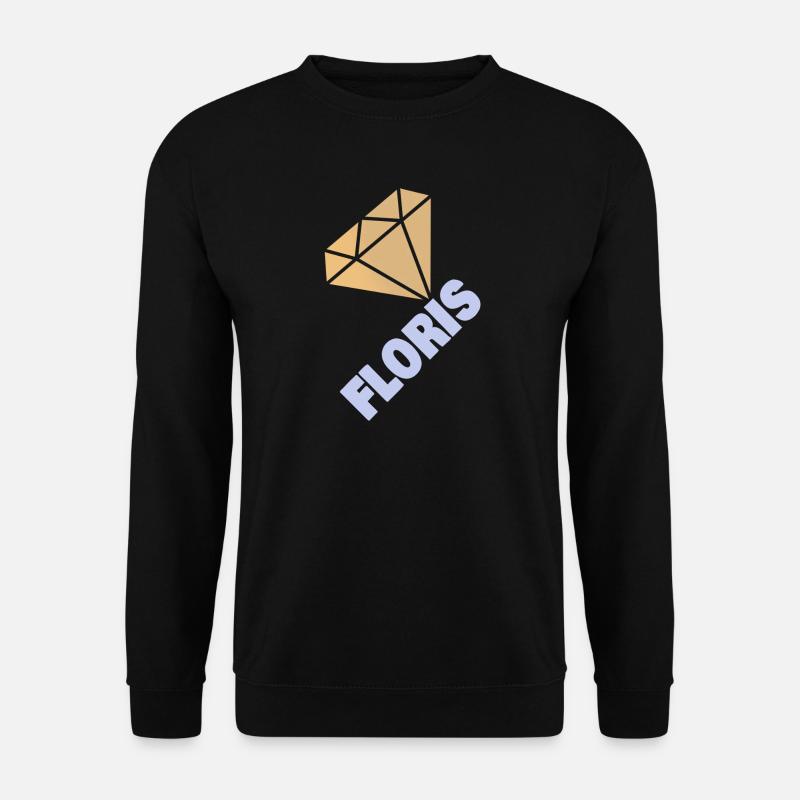 Geschenk für Floris - Unisex Pullover - Schwarz