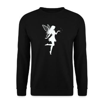 Fee Elfe  - Unisex Pullover - Schwarz - Vorne - Alina (178cm) & Michal (187cm)