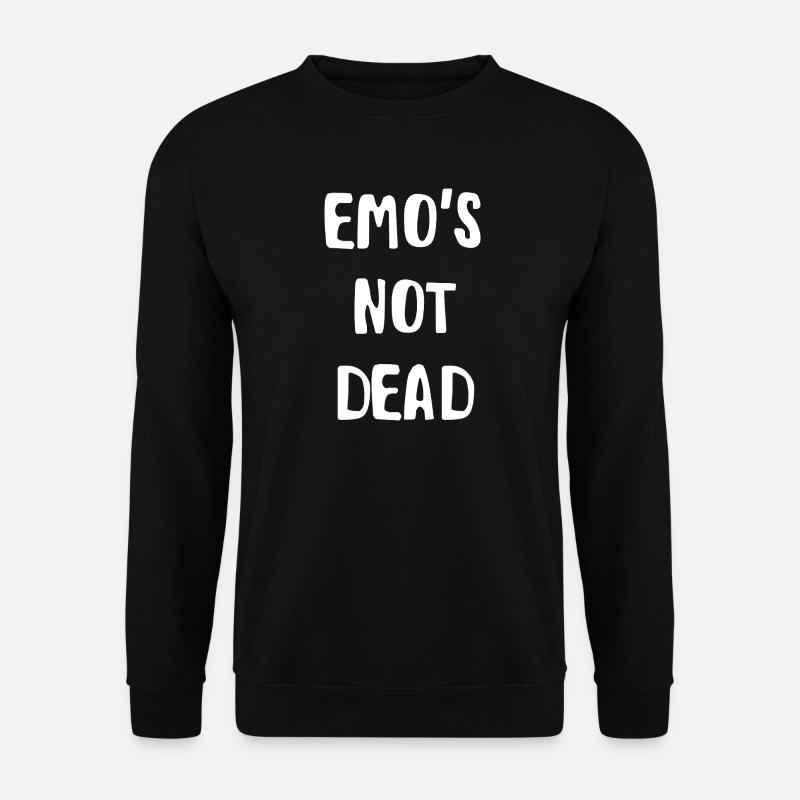 Emo nicht tot - Unisex Pullover - Schwarz
