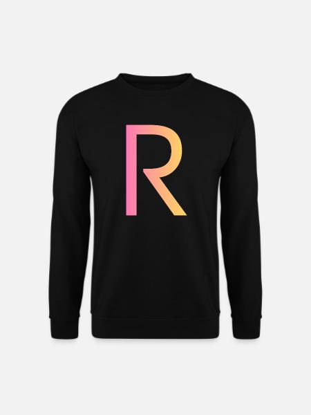 R - Unisex Pullover - Schwarz