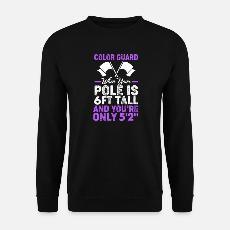 Karneval Flagviftende Karneval - Unisex sweater - sort
