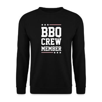 Équipe de barbecue - Sweat-shirt Unisexe - noir - Devant - Alina (178cm) & Michal (187cm)