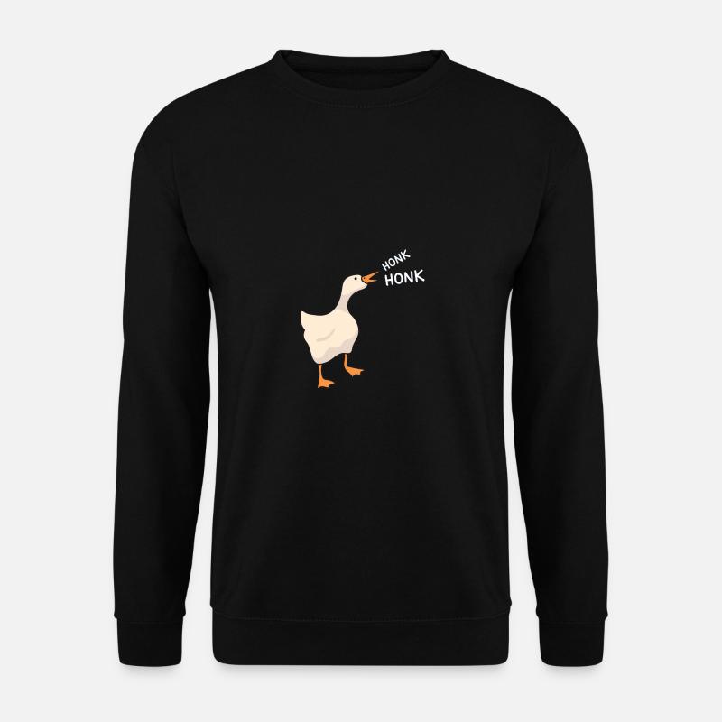 Honk Honk Goose - Unisex Pullover - Schwarz