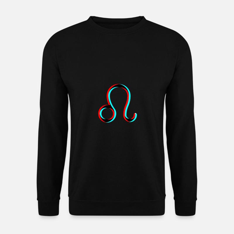Sternzeichen Löwe Leo - Unisex Pullover - Schwarz