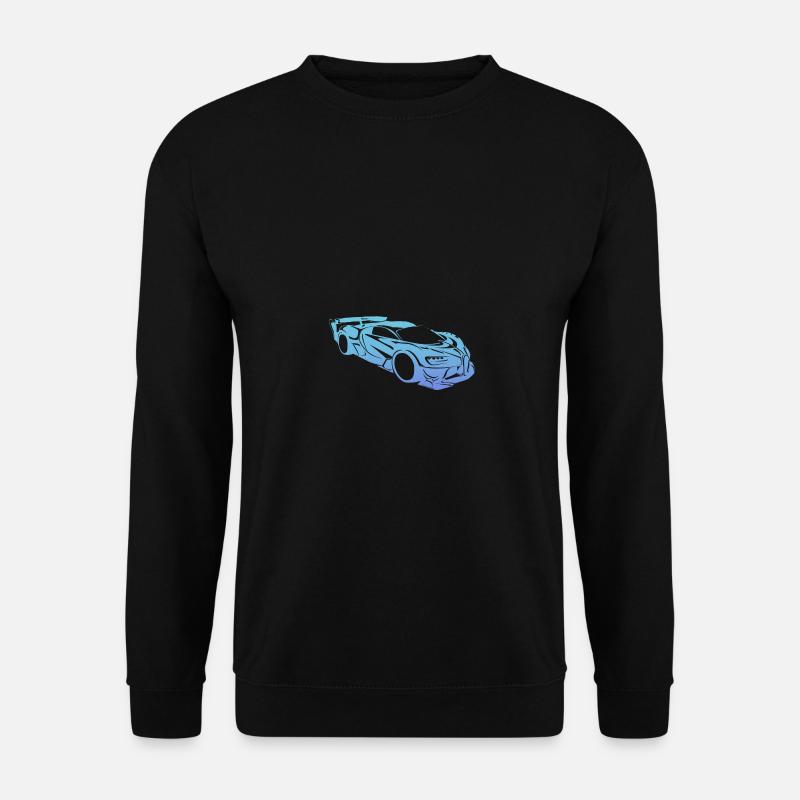 Sportscar Racecar Bugati Vision Grand Turismo - Unisex Pullover - Schwarz