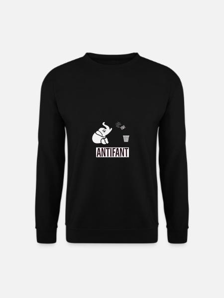 Antifant - Unisex Pullover - Schwarz