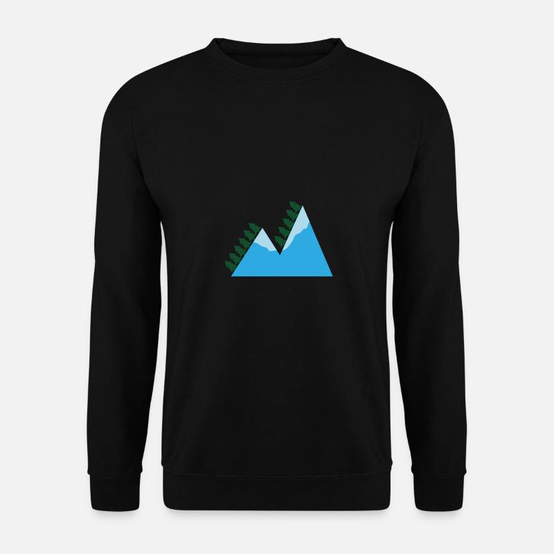 mountains - Unisex Sweatshirt - black