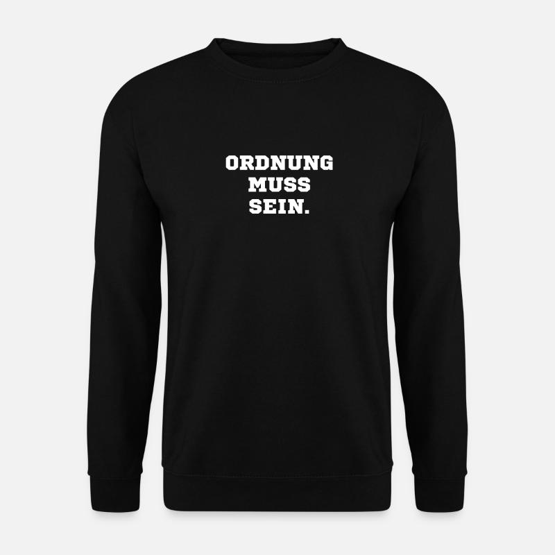 Order must be - Unisex Sweatshirt - black