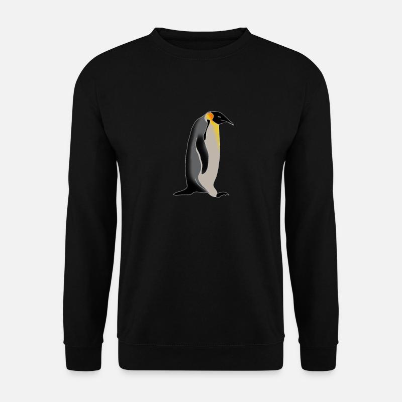 Pinguin - Unisex Pullover - Schwarz