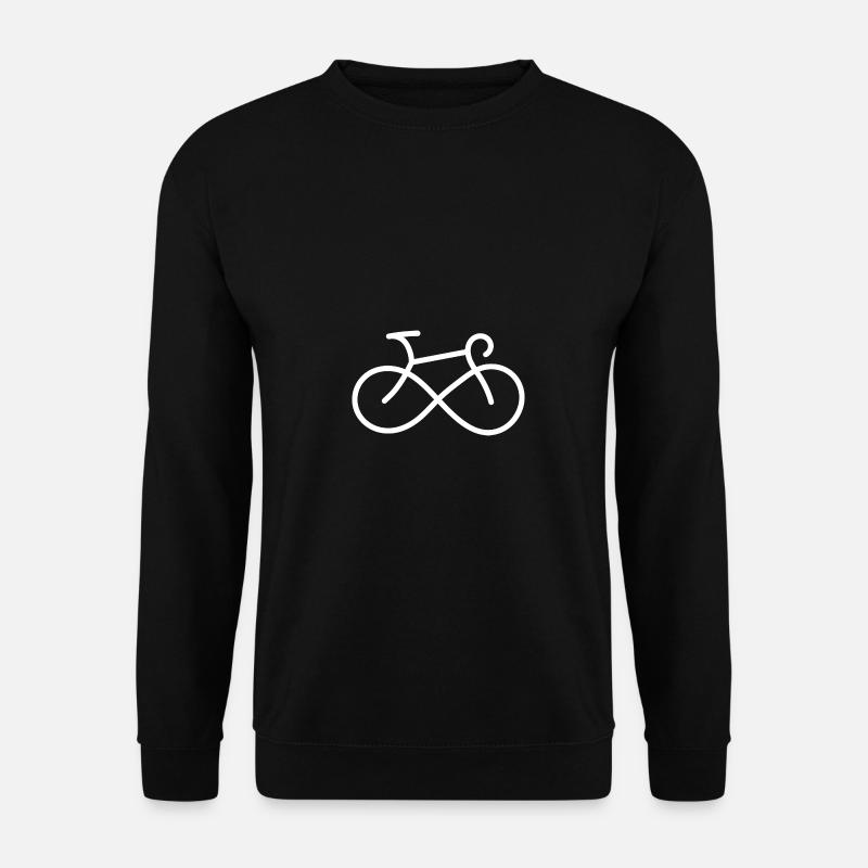 Vélo de route Infinity - Sweat-shirt Unisexe - noir