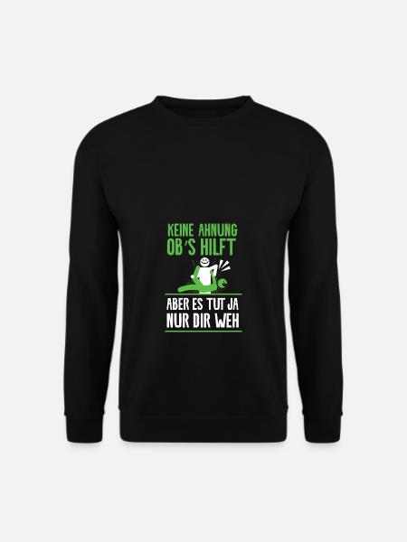 Physiotherapeuten Physio Geschenk Lustig - Unisex Pullover - Schwarz