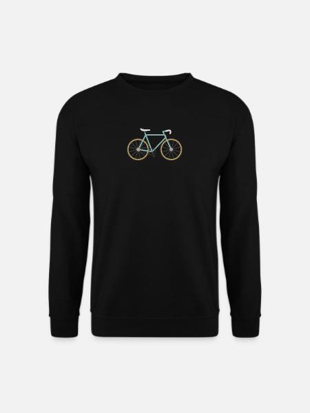 Rennrad / Singlespeed / Fahrrad - Unisex Pullover - Schwarz