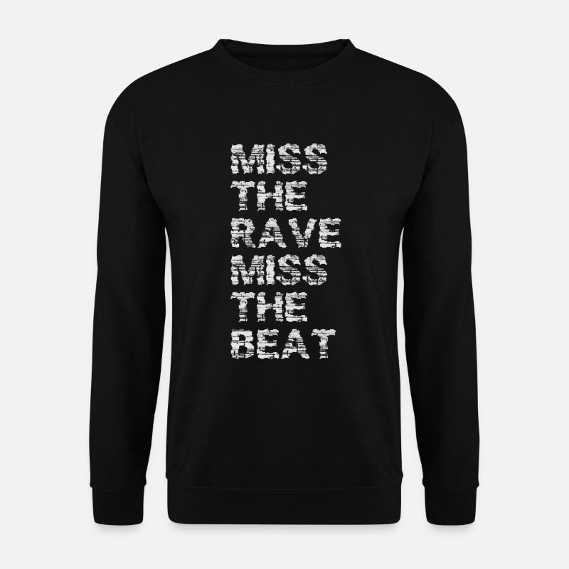 Rave - Unisex Pullover - Schwarz