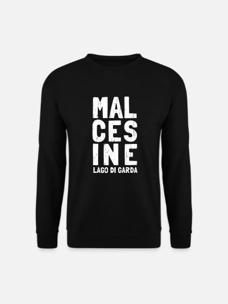 Malcesine, Verona, Gardasee, Monte Baldo, Italien - Unisex Pullover - Schwarz