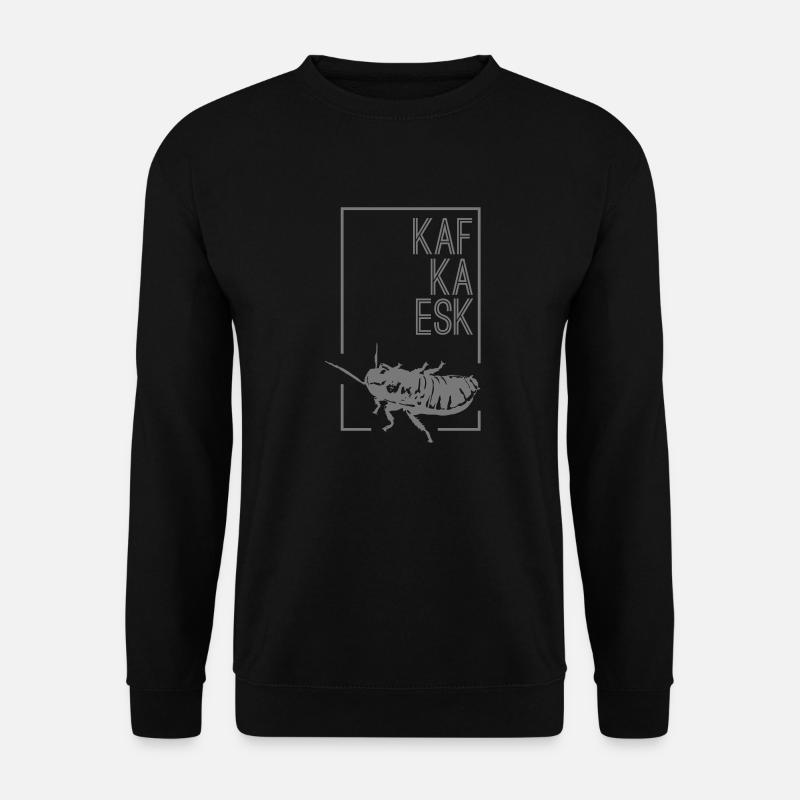 KAFKAESK - Unisex Pullover - Schwarz