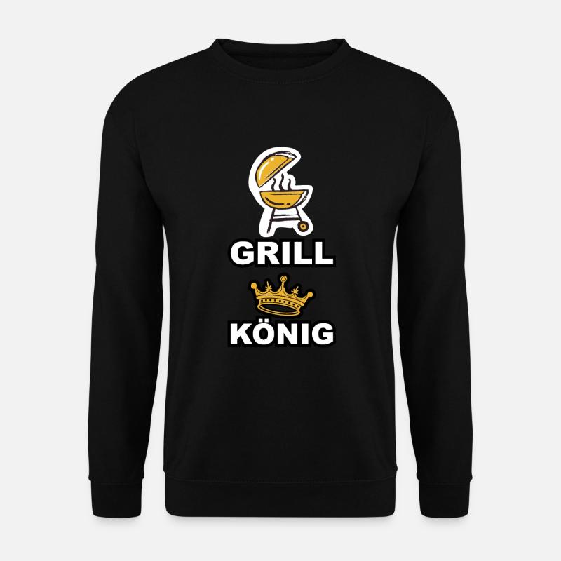 Grill König - Unisex Pullover - Schwarz