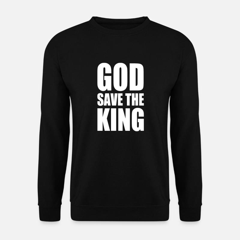 god save the king - Unisex Sweatshirt - black