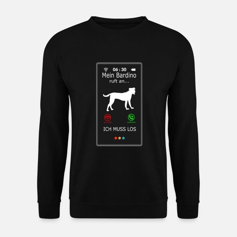 Bardino Majorero Canario is Calling Lustig Spruch - Unisex Pullover - Schwarz