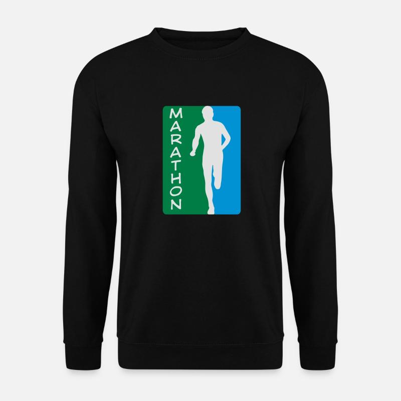 Marathon - Unisex Pullover - Schwarz