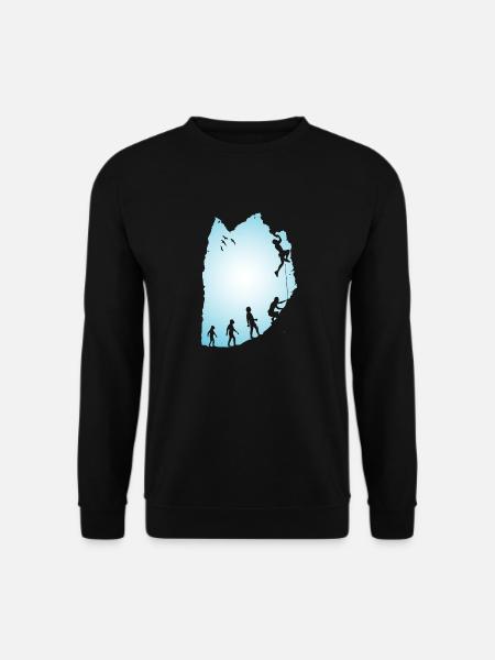 Escalade - Sweat-shirt Unisexe - noir