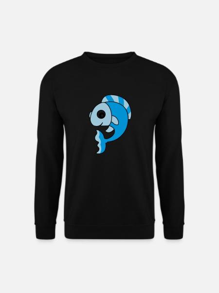 fisch_02 - Sweat-shirt Unisexe - noir
