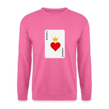 Joker - Unisex Pullover - Pink - Vorne