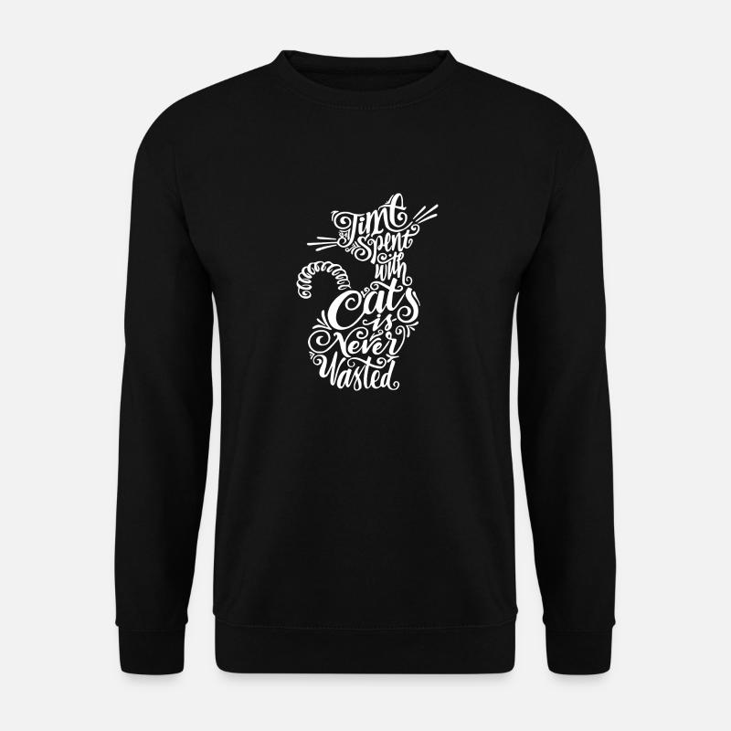 With Cats - Unisex Sweatshirt - black