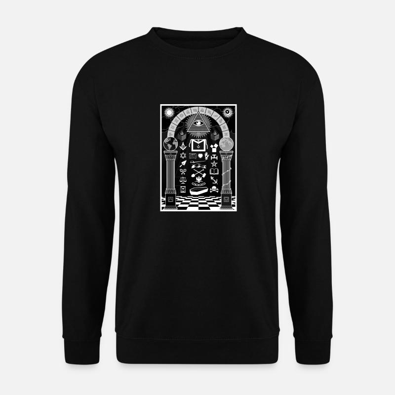 Tracing Board Black - Unisex Sweatshirt - black