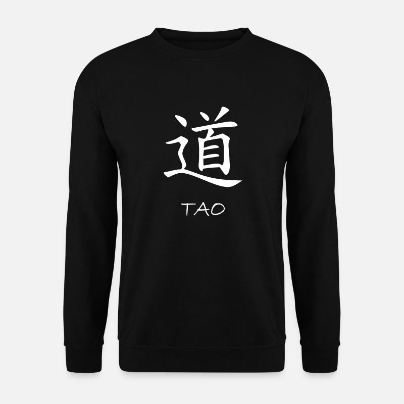Taoismus Daoismus Dao Tao Qigong Zen Yoga Chakra - Unisex Pullover - Schwarz