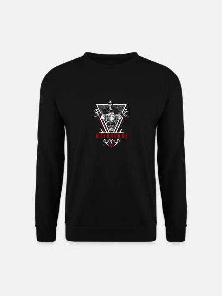 Motorradfahrer, Biker, Chopper, Born To Ride - Unisex Pullover - Schwarz