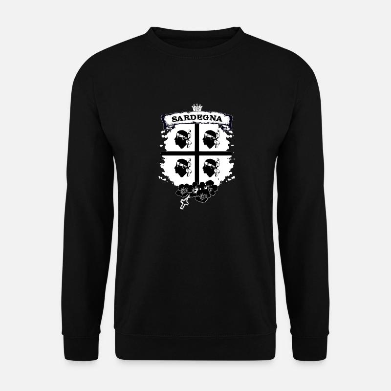 Sardinien - Unisex Pullover - Schwarz