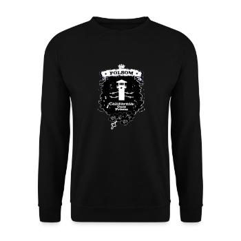 Folsom Prison - Unisex Sweatshirt - black - Front - Alina (178cm) & Michal (187cm)