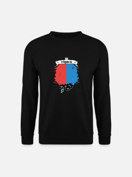 Tessin - Unisex Pullover - Schwarz