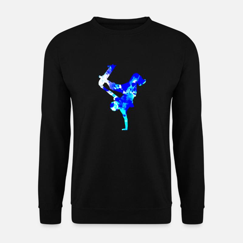 Skateboard Skateboarden Skater Skateboarder Herren - Unisex Pullover - Schwarz