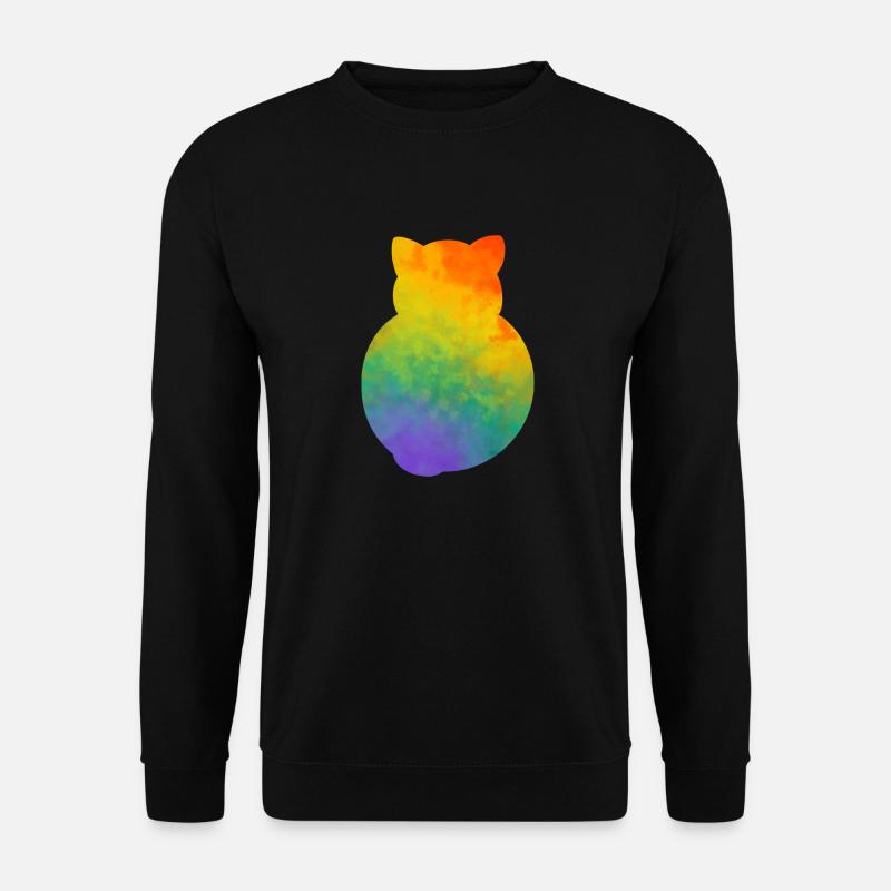 Chaton de fierté - Sweat-shirt Unisexe - noir